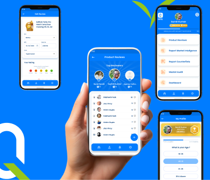 Marico Qintel mobile view